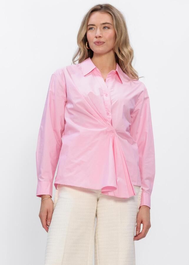 INWEAR Dames Blouses Leloiw Dallas Pleated Shirt Roze