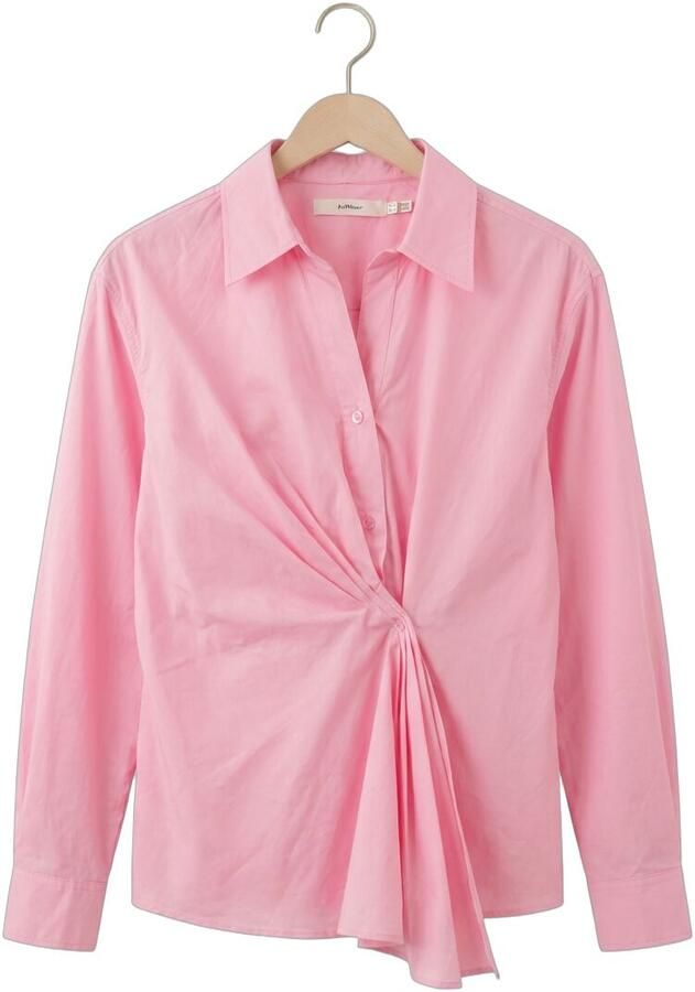 INWEAR Dames Blouses Leloiw Dallas Pleated Shirt Roze - Foto 2