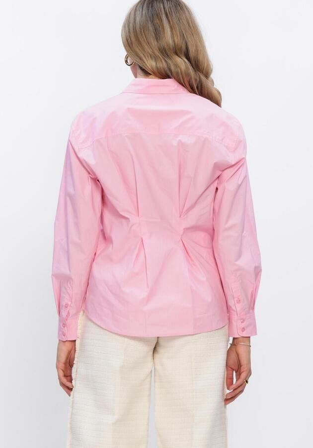 INWEAR Dames Blouses Leloiw Dallas Pleated Shirt Roze - Foto 3