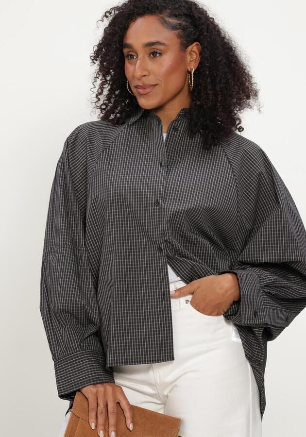 INWEAR Dames Blouses Millesiw Loose Shirt Donkergrijs - Foto 4