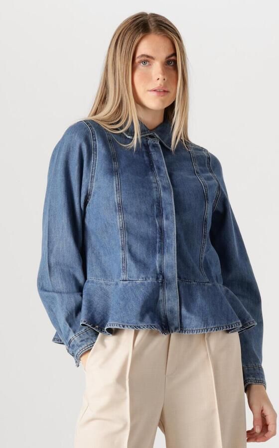 INWEAR Dames Blouses Sophinaiw Shirt Blauw - Foto 4