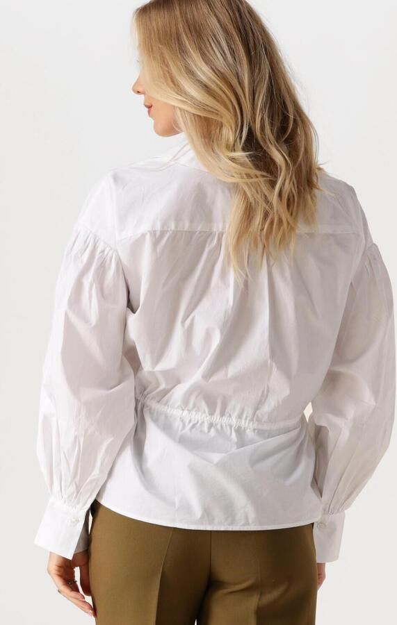 InWear Feminine Shirt Blouse met Pofmouwen White Dames - Foto 3