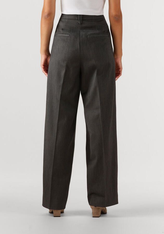 INWEAR Dames Broeken Brunildaiw Wide Pant Donkergrijs