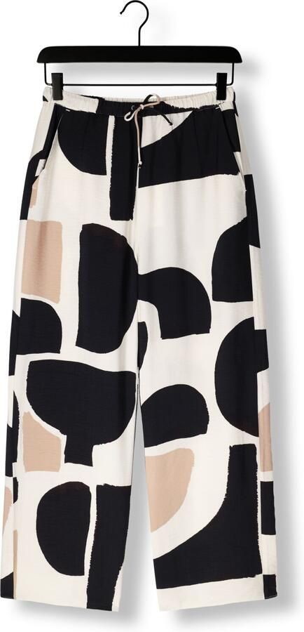 InWear Neutral Soft Blocks Wijde Pijp Broek Multicolor Dames - Foto 3