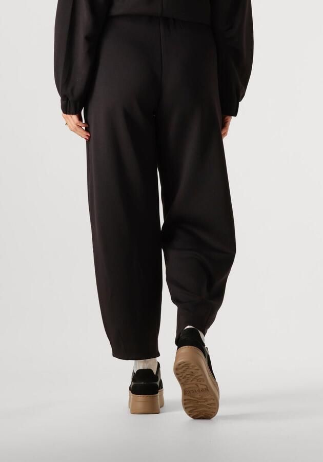 InWear Zwarte Wijde Pijp Elastische Taille Broek Black Dames - Foto 2