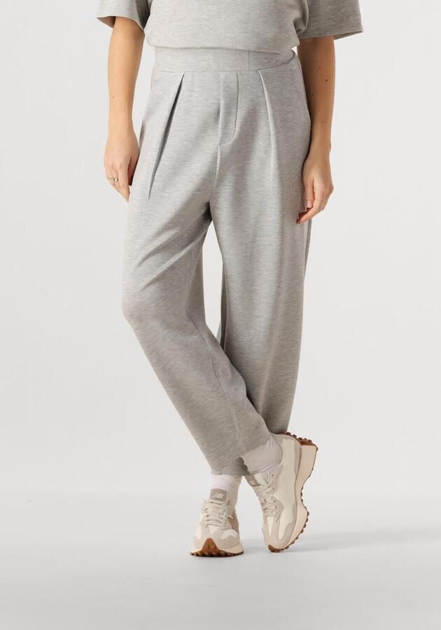 INWEAR Dames Broeken Pannieiw Pant Lichtgrijs