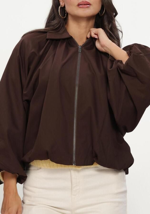 INWEAR Dames Jassen Haikoiw Jacket Bruin - Foto 4