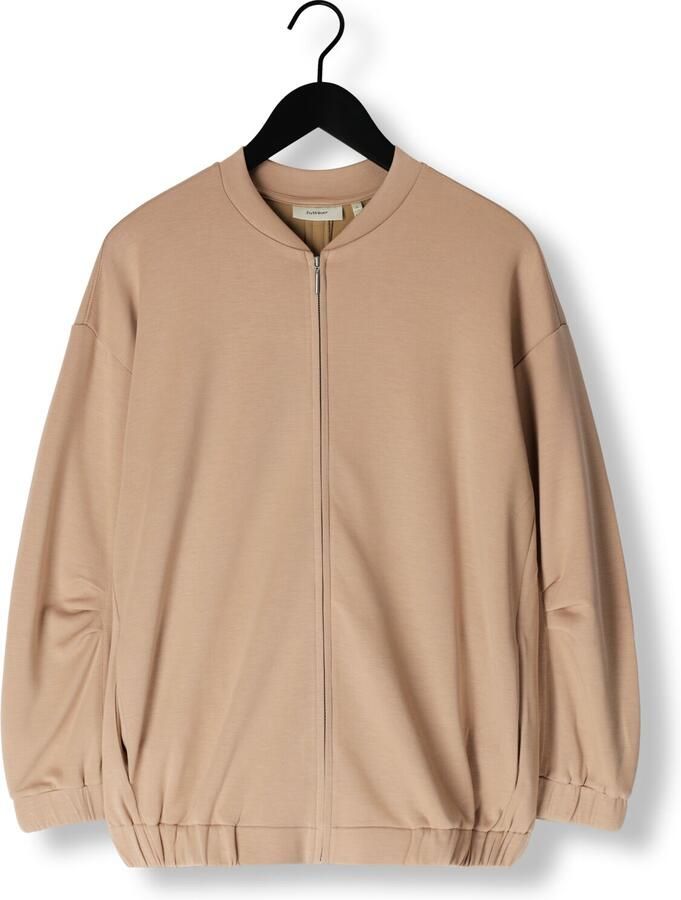 InWear Oversized Bomber Sweatshirt Tannin Beige Dames