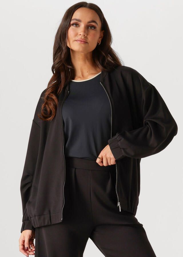 InWear Zwarte Bomber Sweatshirt met Rits Black Dames - Foto 4
