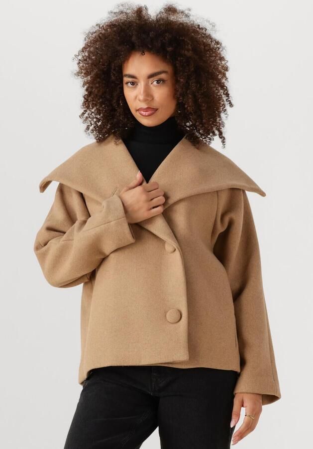 INWEAR Dames Jassen Perryiw Short Coat Camel - Foto 4