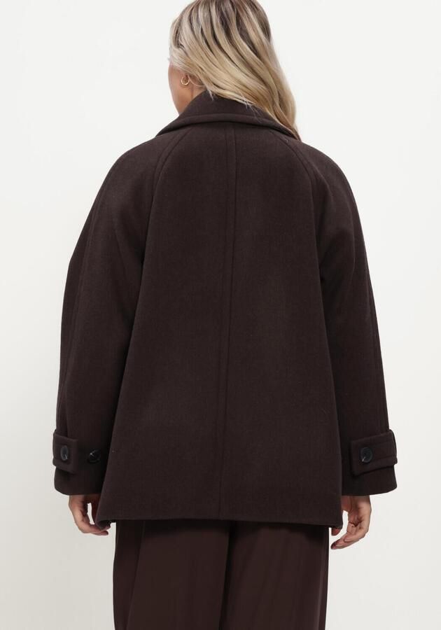 INWEAR Dames Jassen Thoraiw Minona Coat R Bruin - Foto 4