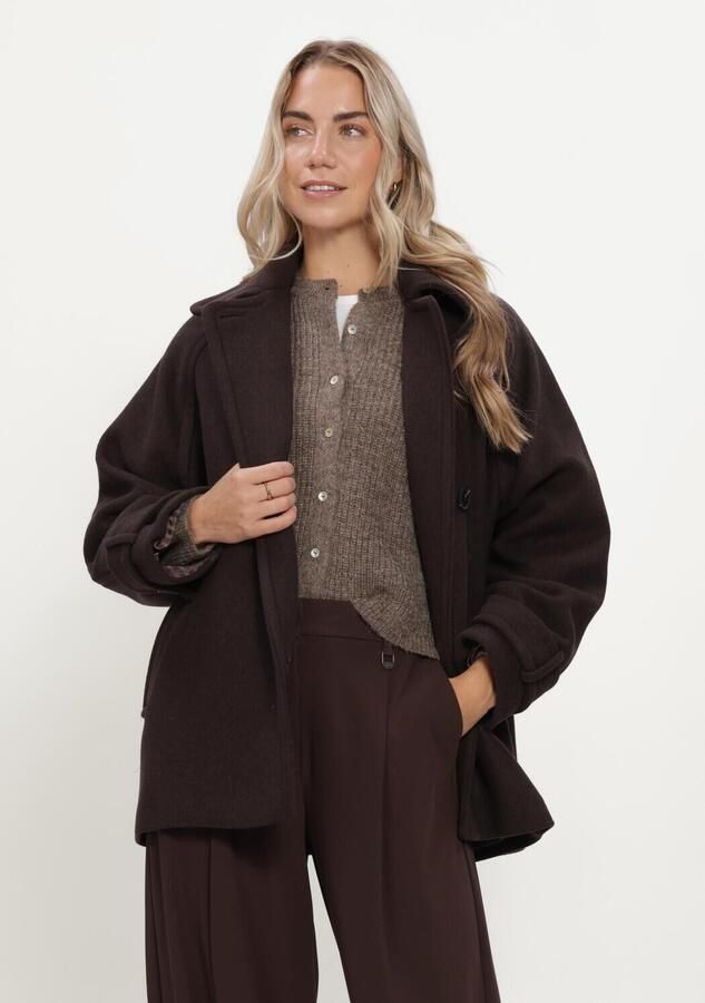 INWEAR Dames Jassen Thoraiw Minona Coat R Bruin