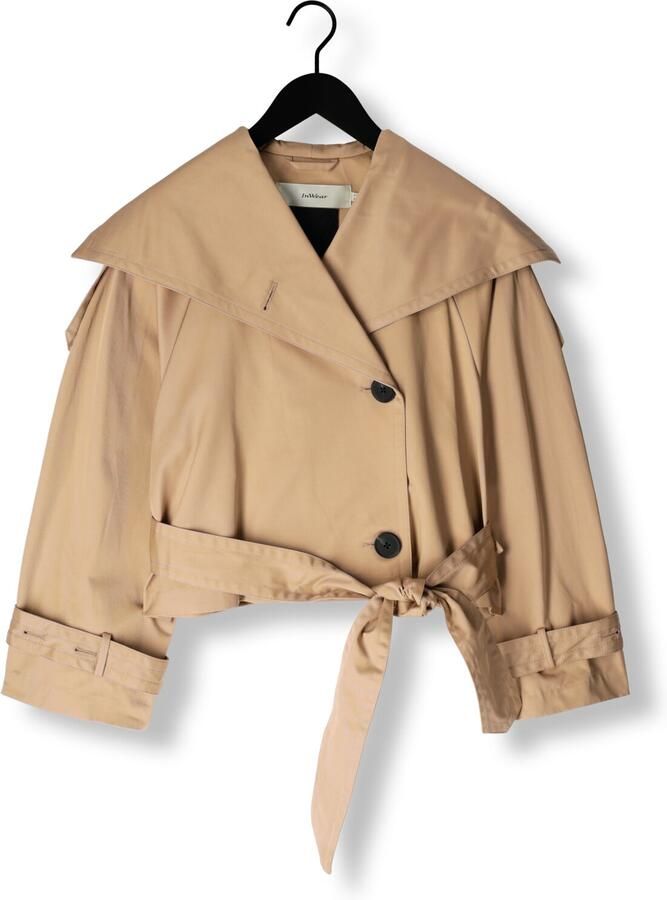 INWEAR Dames Jassen Umayaiw Short Trench Camel