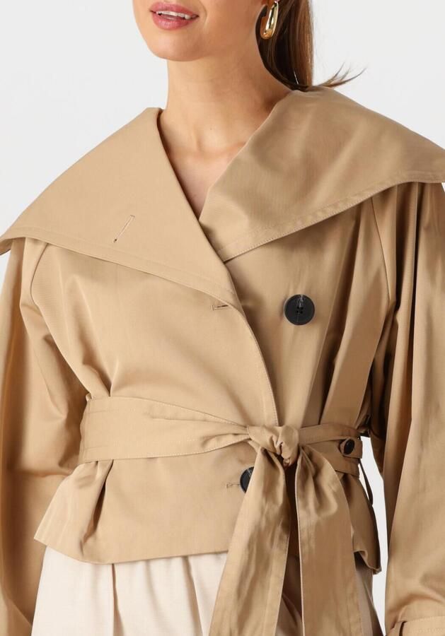 INWEAR Dames Jassen Umayaiw Short Trench Camel - Foto 3