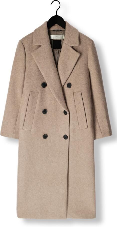 INWEAR Dames Jassen Yunah Iw Long Coat Taupe - Foto 3