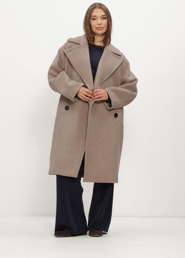 INWEAR Dames Jassen Zorahiw Db Coat Taupe