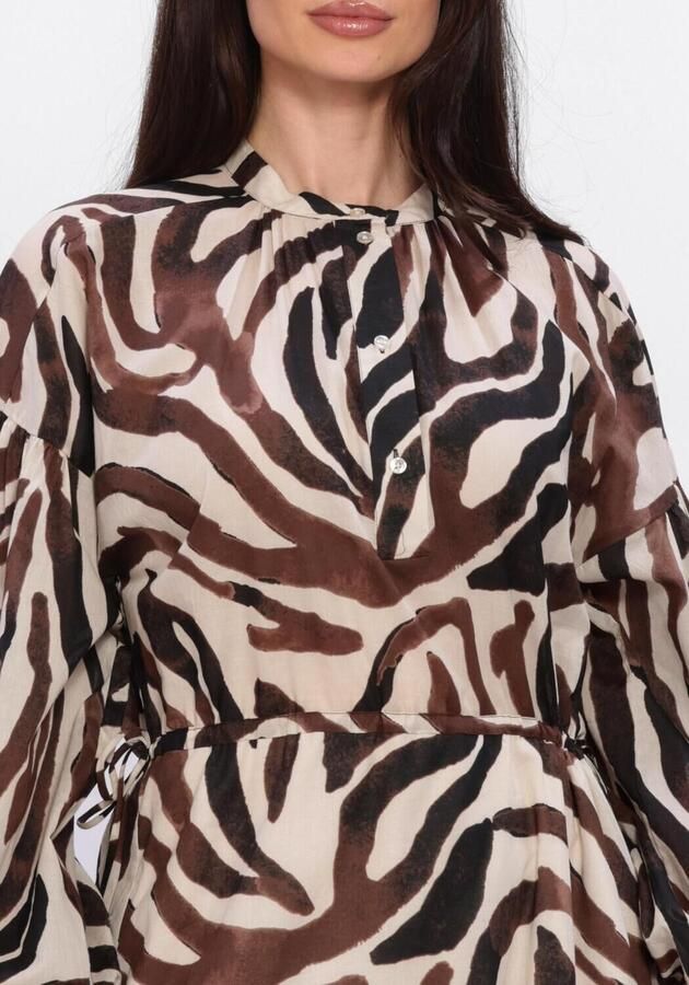INWEAR Dames Jurken Rosalieiw Drawstring Dress Beige - Foto 3