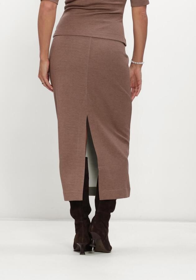 INWEAR Dames Rokken Aidaiw Melange Skirt Bruin - Foto 2