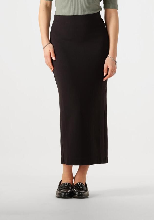 InWear Zwarte Tencel Mini Rok Black Dames - Foto 4