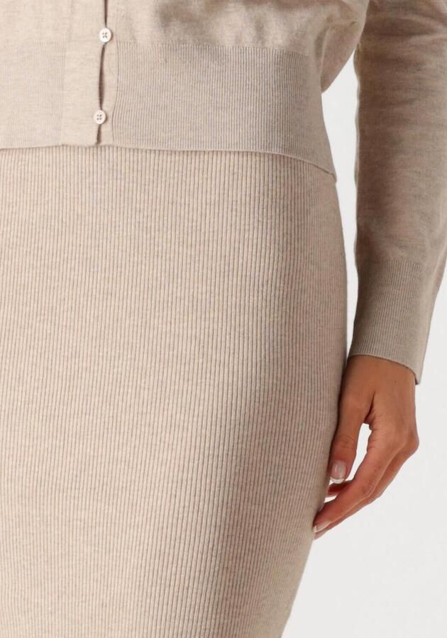 InWear Beige Rib Rok voor Vrouwen Beige Dames - Foto 2