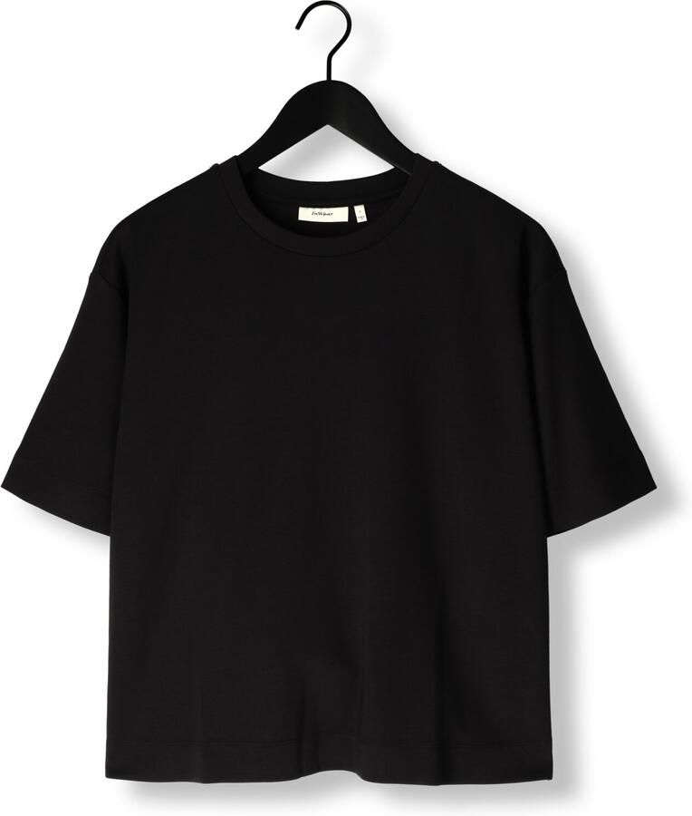 InWear Oversized T-Shirt met Ellebooglengte Mouwen Black Dames