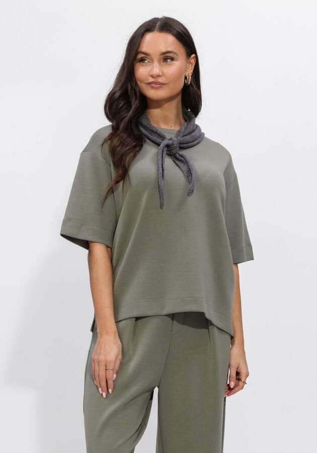 INWEAR Dames Tops & T-shirts Pannieiw Oversize Tshirt Olijf