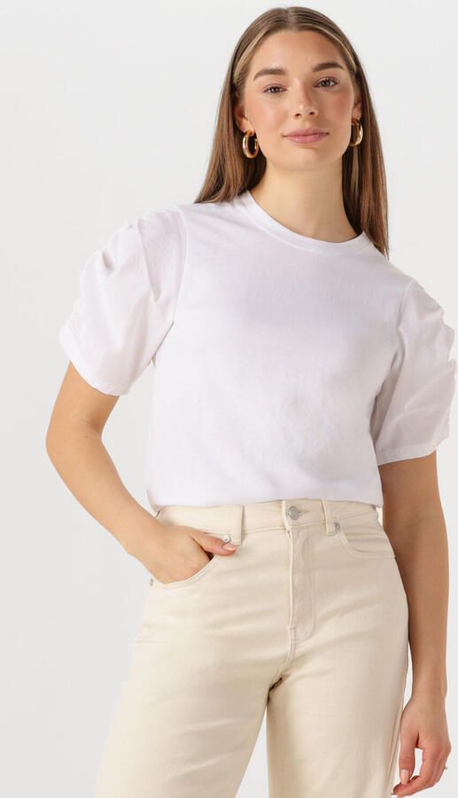 INWEAR Dames Tops & T-shirts Payanaiw Woven Trim Shirt Wit - Foto 4