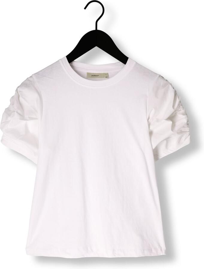 INWEAR Dames Tops & T-shirts Payanaiw Woven Trim Shirt Wit