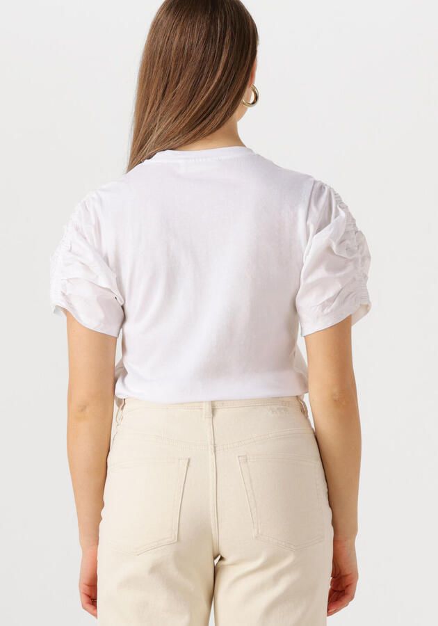 INWEAR Dames Tops & T-shirts Payanaiw Woven Trim Shirt Wit - Foto 2