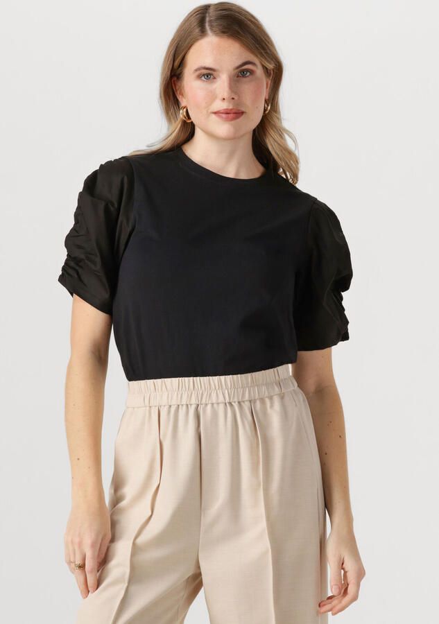 INWEAR Dames Tops & T-shirts Payanaiw Woven Trim Shirt Zwart - Foto 4