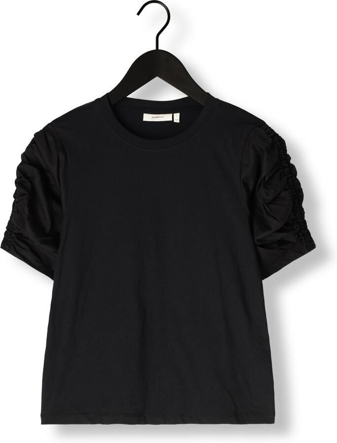 INWEAR Dames Tops & T-shirts Payanaiw Woven Trim Shirt Zwart