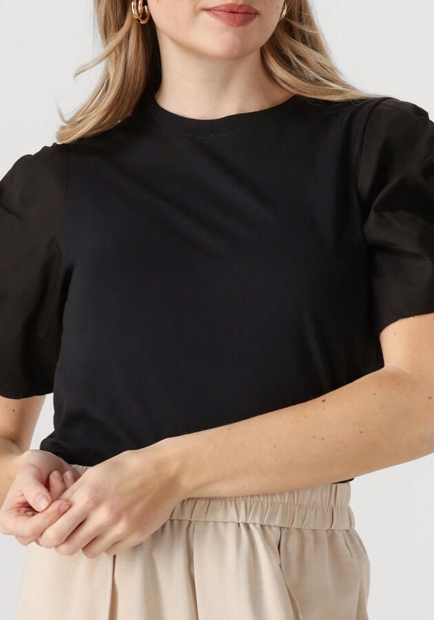 INWEAR Dames Tops & T-shirts Payanaiw Woven Trim Shirt Zwart - Foto 3