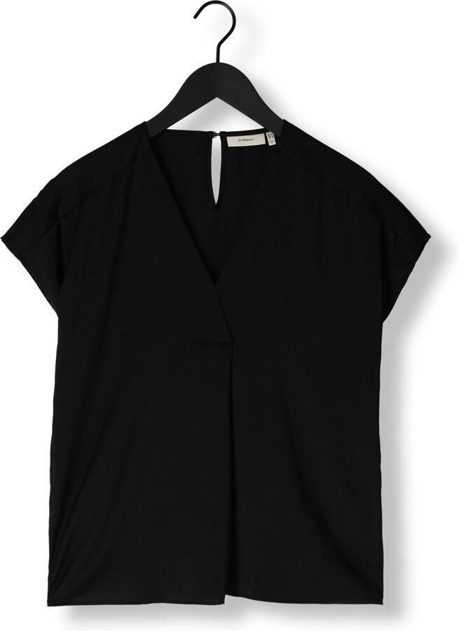 InWear Ruimvallende Korte Mouw Blouses en Overhemden Ruimvallende Tops en Overhemden Blouse overhemd Black Blue Gray White Dames - Foto 2