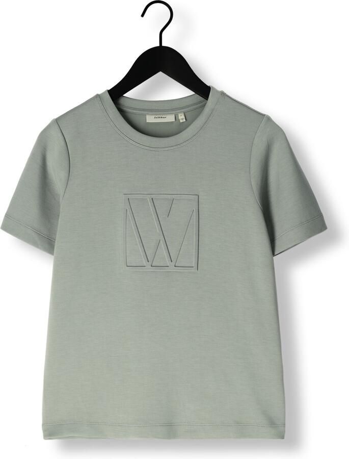 INWEAR Dames Tops & T-shirts Vincentiw Logo Tshirt Groen