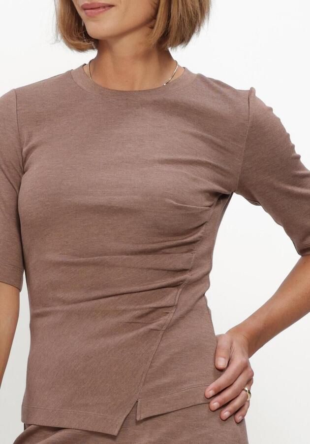 INWEAR Dames Truien & Vesten Fariiw Vincentiw Mel Tshirt Bruin - Foto 4