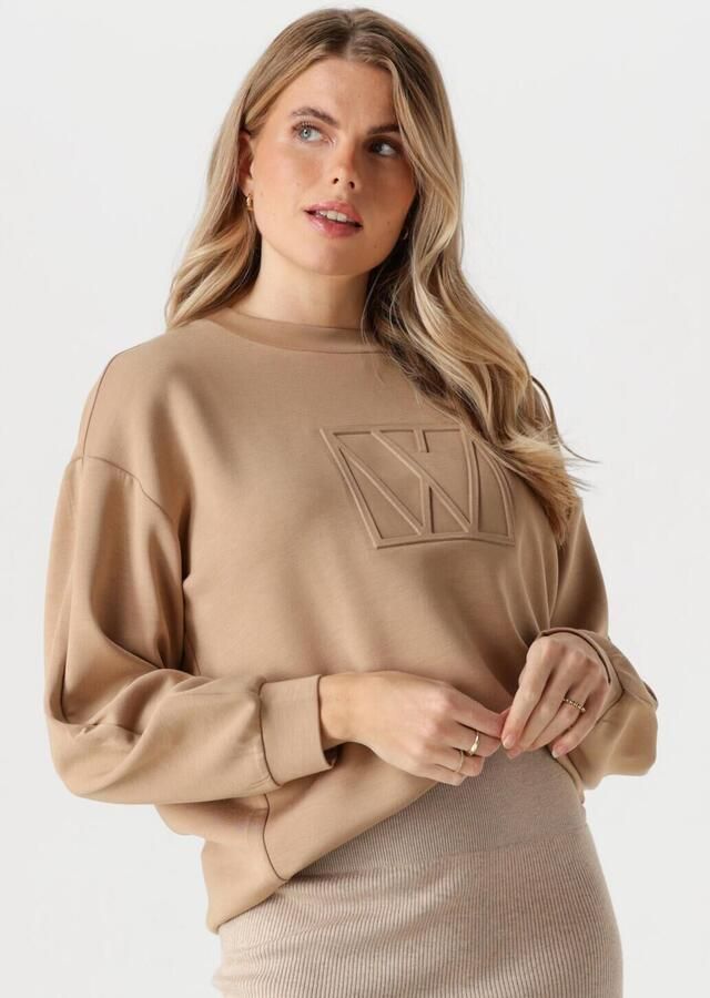 INWEAR Dames Truien & Vesten Laicentiw Vincent Mono Sweat Taupe