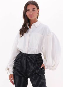 IRO Oversized blouse met pofmouwen Sigina ecru