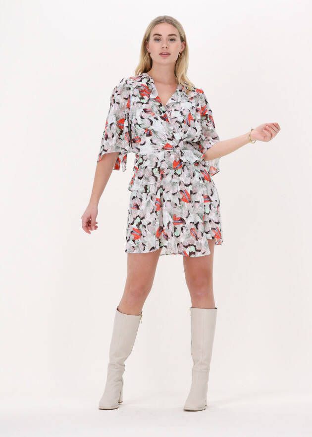 Groene Iro Paris Mini Jurk Carlina