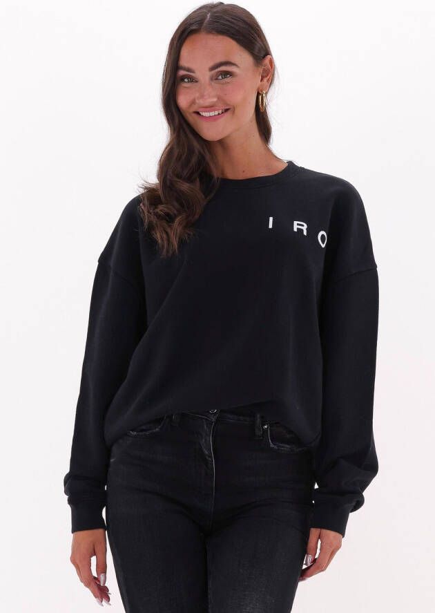 IRO Sweatshirt With Logo Zwart Dames