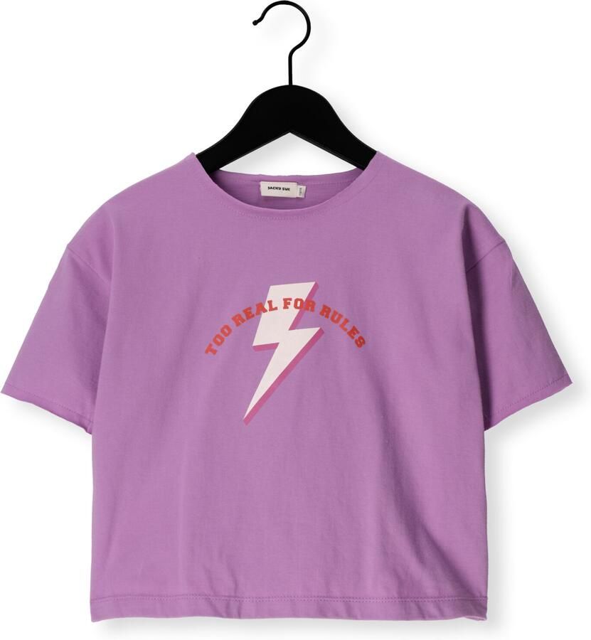 JACKY SUE Meisjes Tops & T-shirts Real Tee Lila