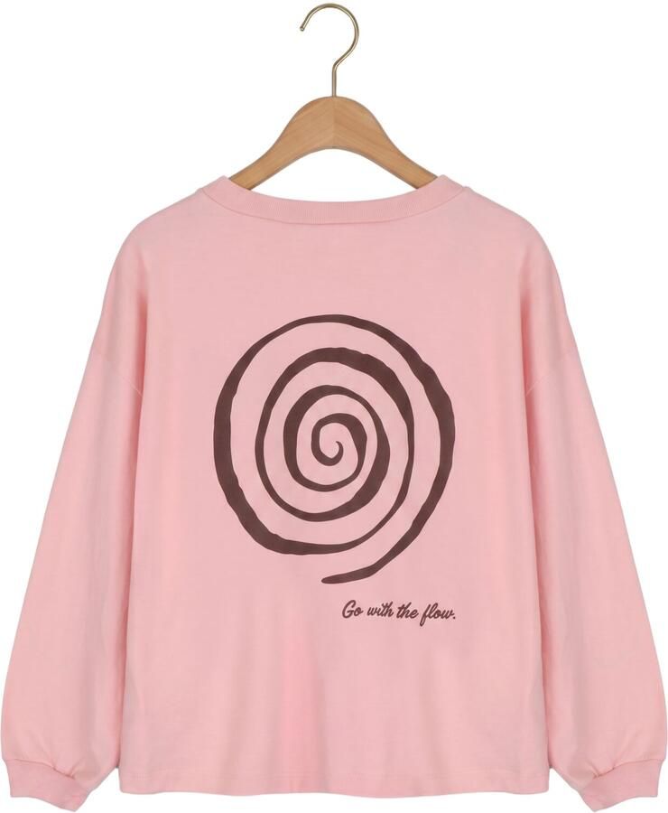 JACKY SUE Meisjes Tops & T-shirts Swirl Longsleeve Roze - Foto 2