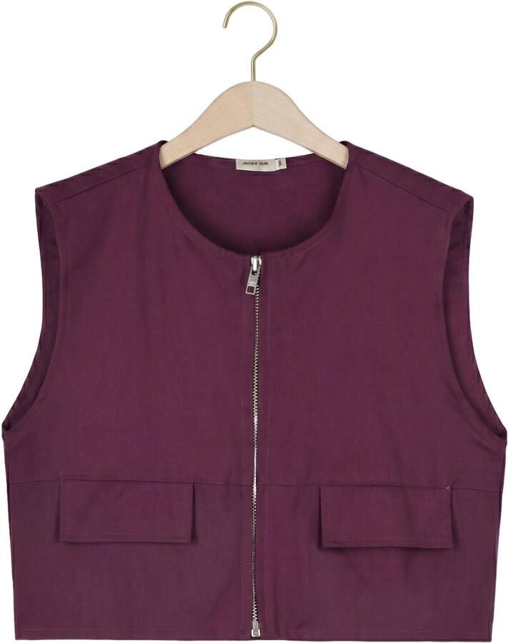 JACKY SUE Meisjes Truien & Vesten Belle Vest Bordeaux