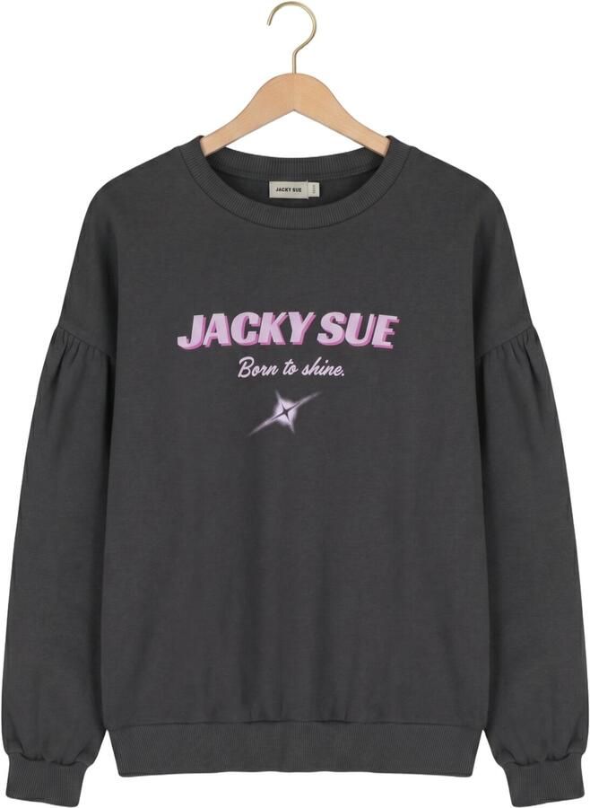 JACKY SUE Meisjes Truien & Vesten Shine Sweater Donkergrijs