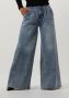 Janice Blauwe Wide Jeans Wijde Pijp Dames Dollar - Thumbnail 1