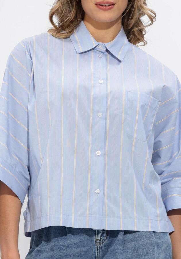 JANICE Dames Blouses Carl Blouse Lichtblauw - Foto 4