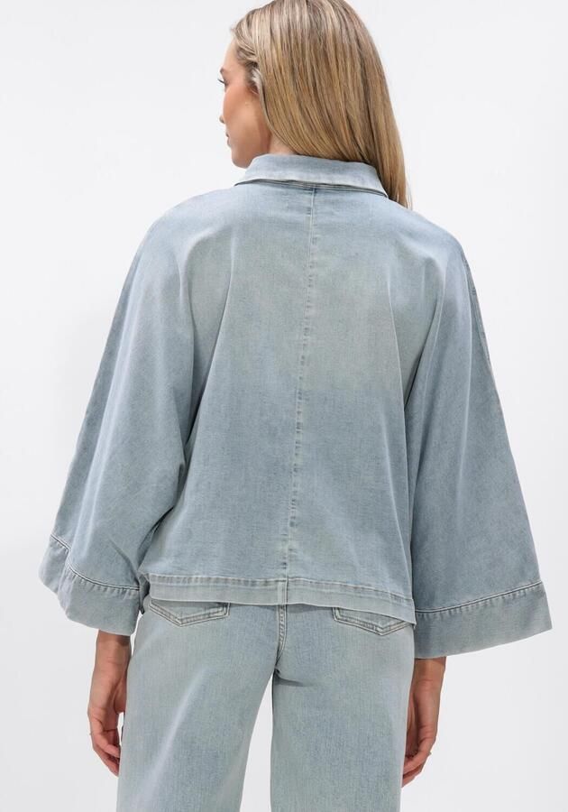 JANICE Dames Blouses Carl Lichtblauw - Foto 4