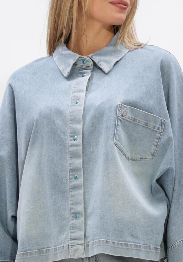 JANICE Dames Blouses Carl Lichtblauw - Foto 3