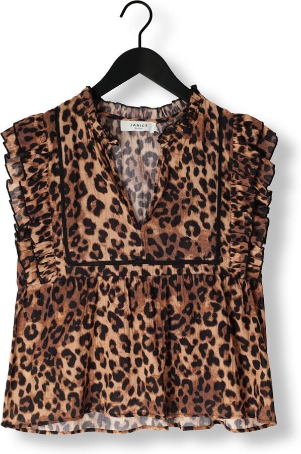 JANICE Dames Blouses Carson Bruin - Foto 2