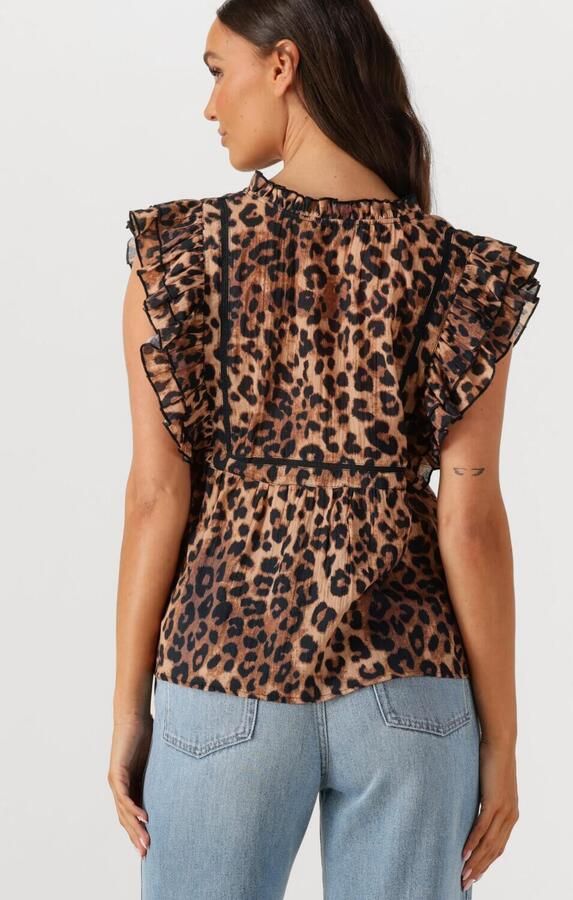 JANICE Dames Blouses Carson Bruin - Foto 3