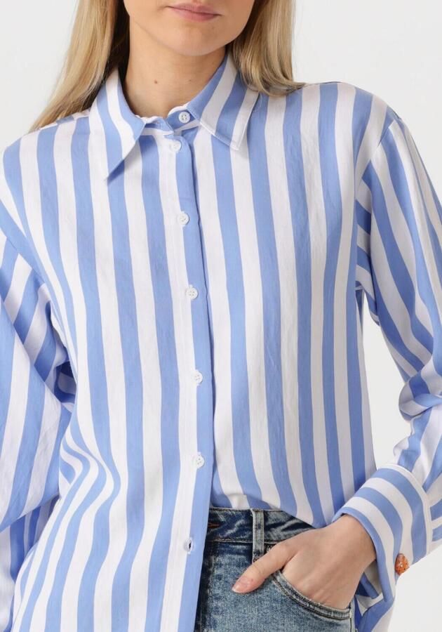 JANICE Dames Blouses Ilan Blauw